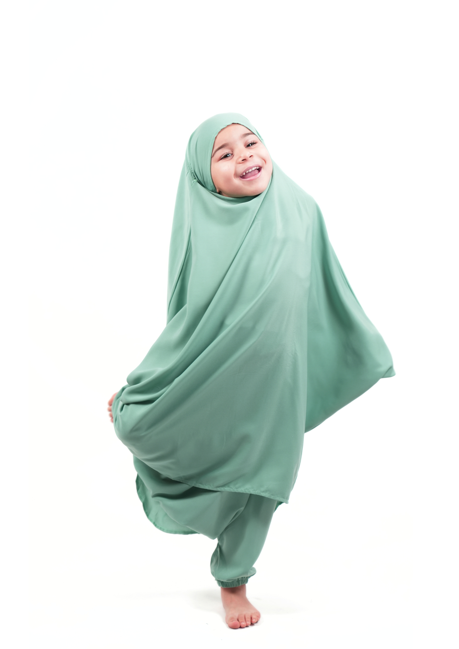 Jilbab avec sarouel enfant