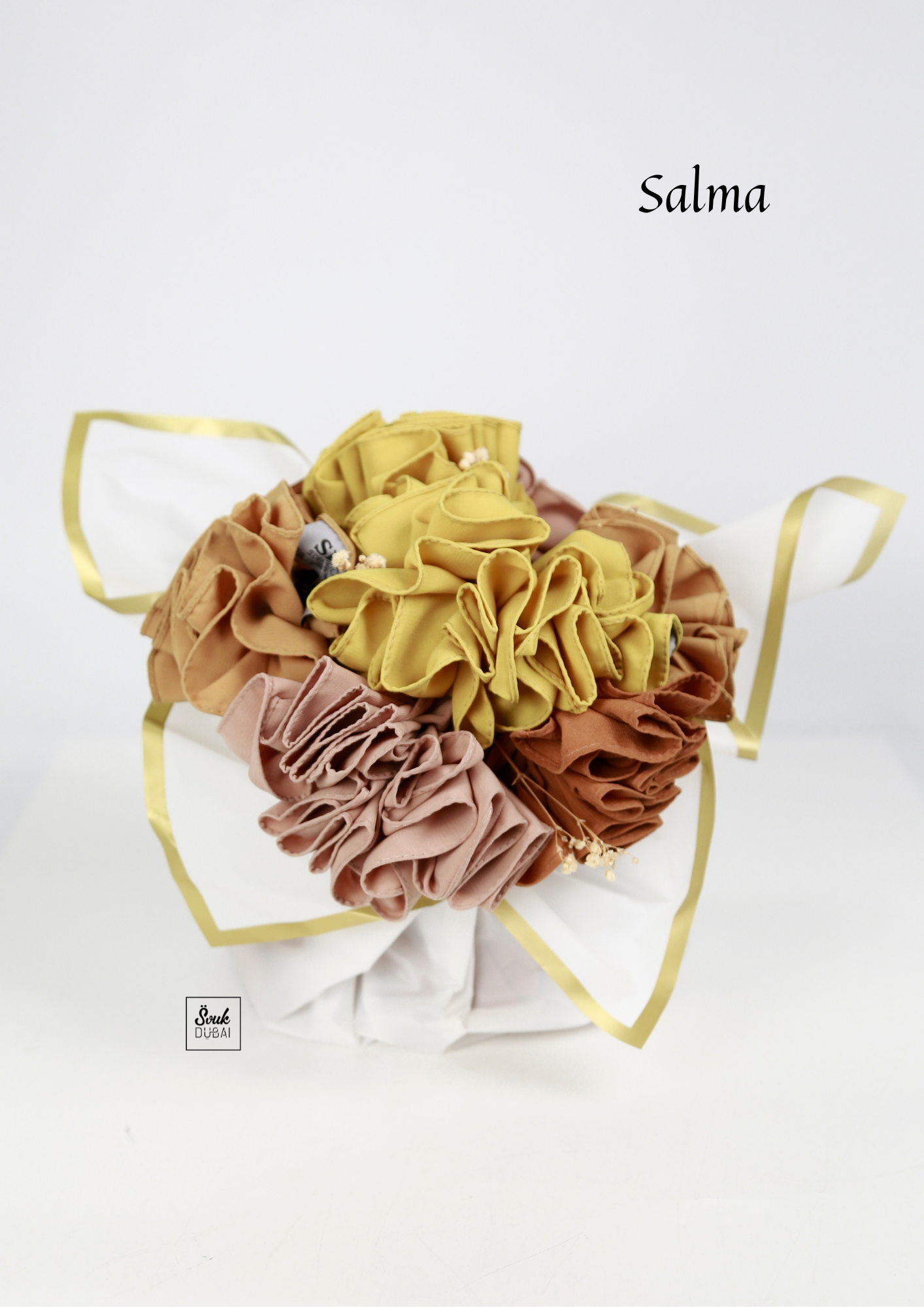 Mon bouquet hijab Salma - Soie de Médine SEDEF – souk-dubai