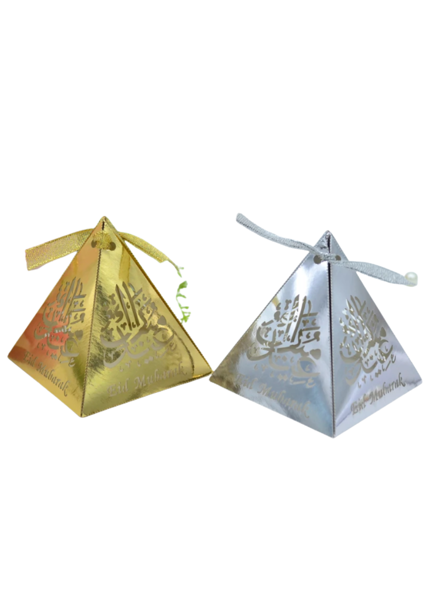 Boîtes triangles pour Dragées - Eid Moubarak
