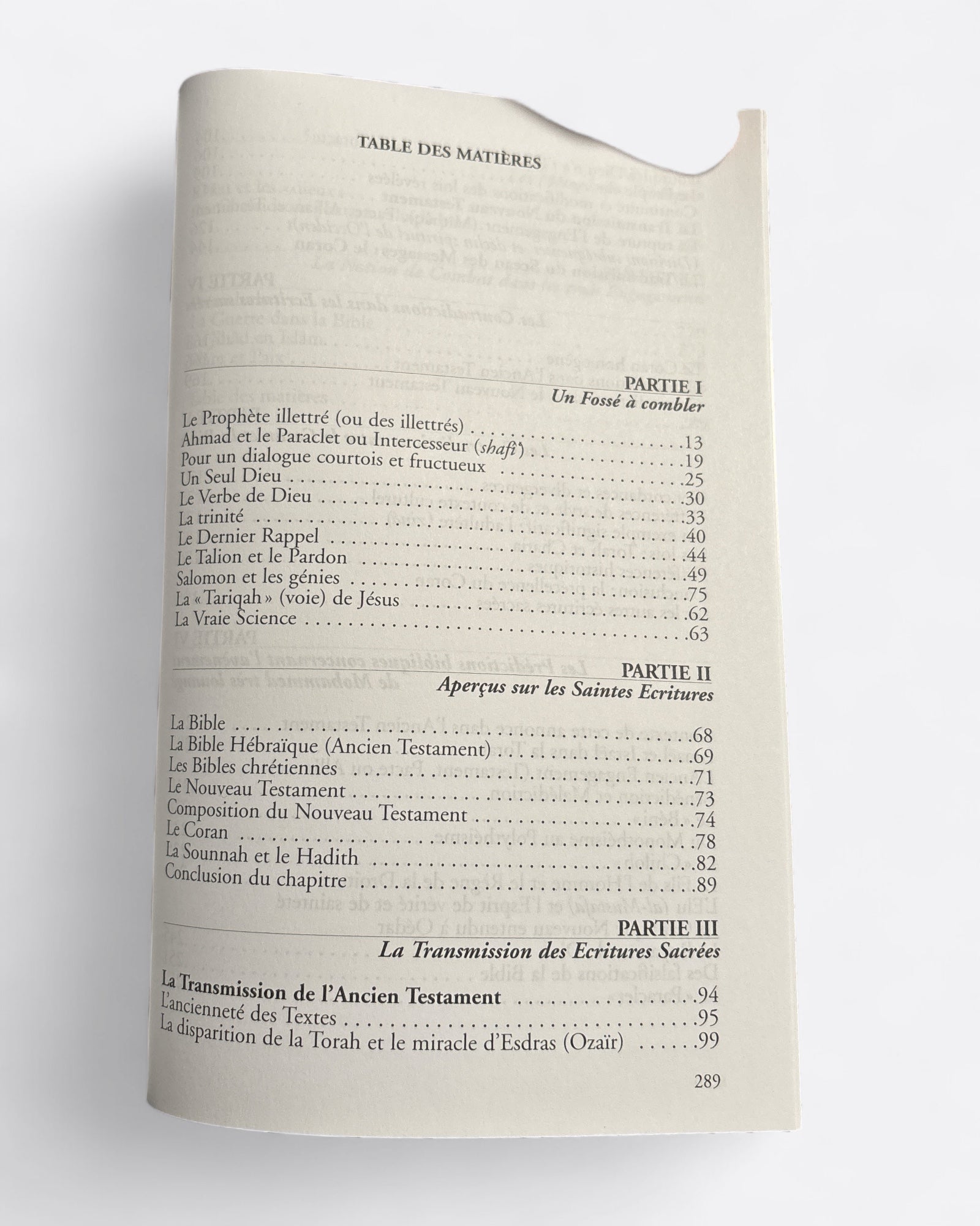 Moise, Jésus, Mohamed : La Torah, l'Evangile et Le Coran - Didier Ali Hamoneau