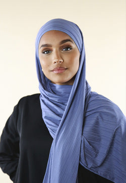 Mon hijab jersey strié