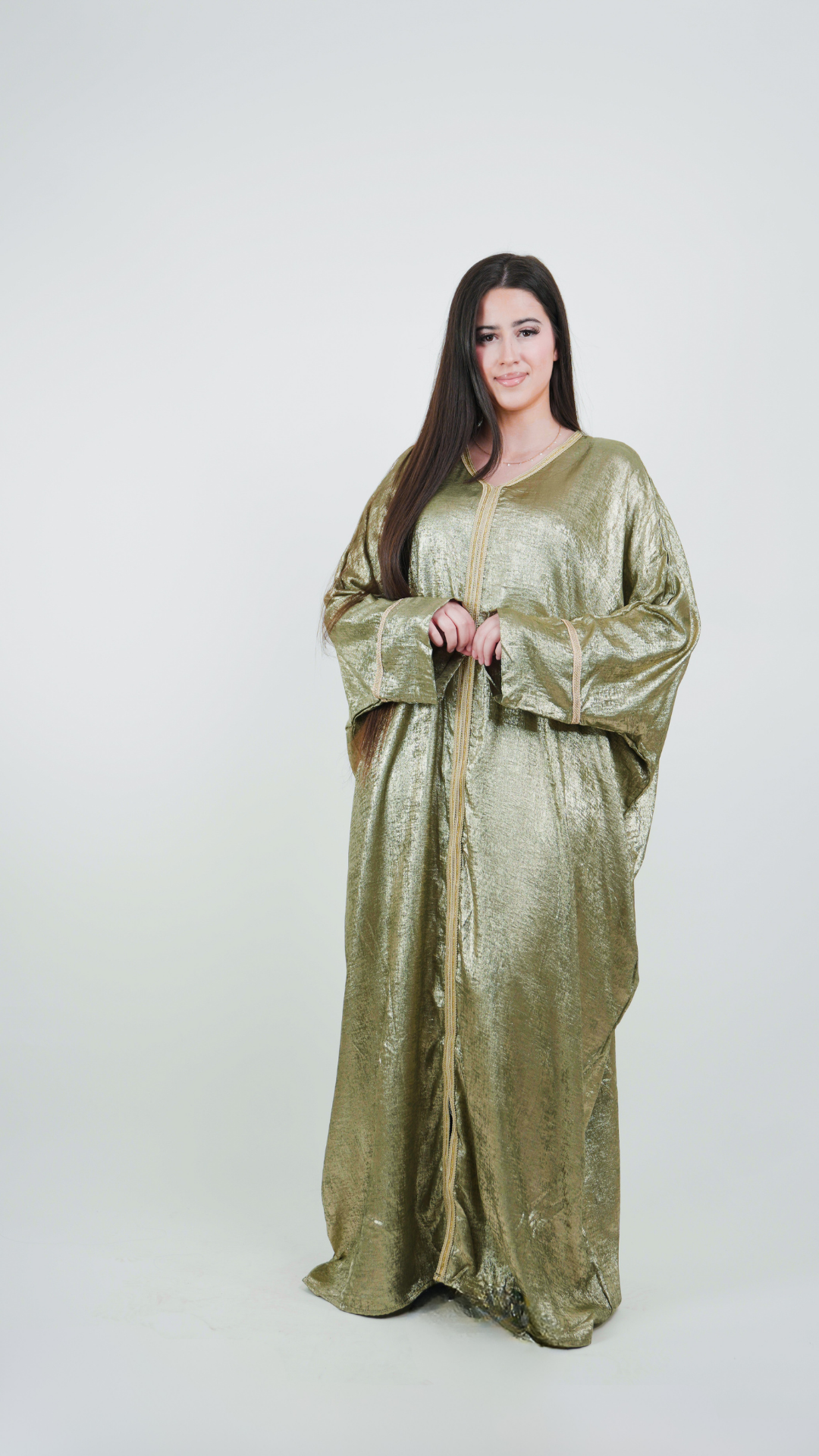 Robe ample irisée style oriental