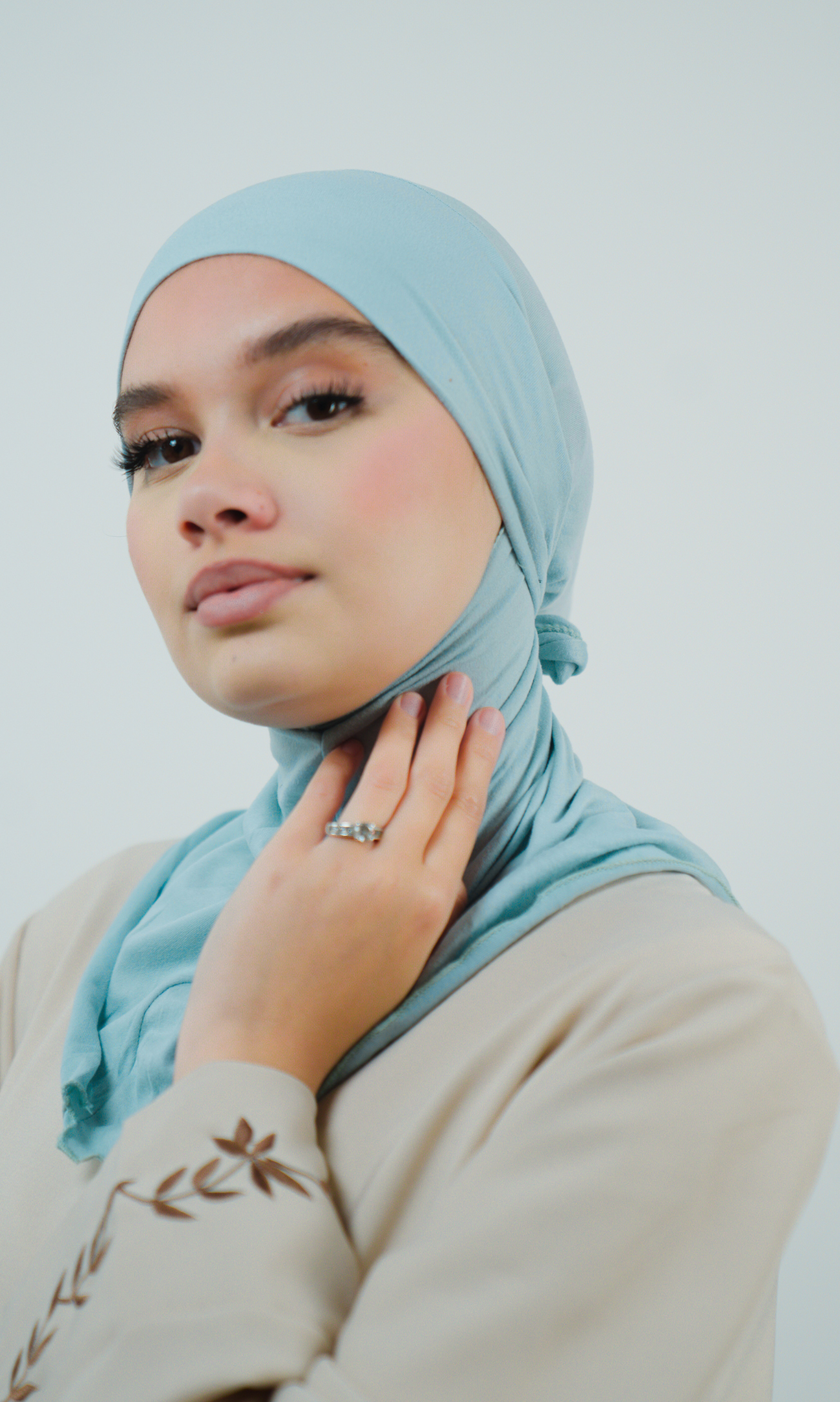 Cagoule à nouer longue