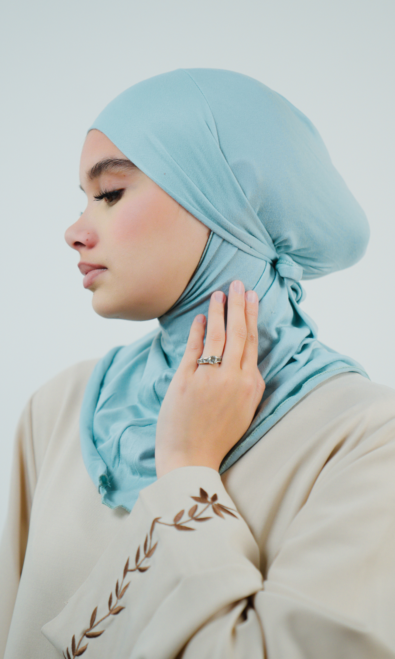 Cagoule à nouer longue