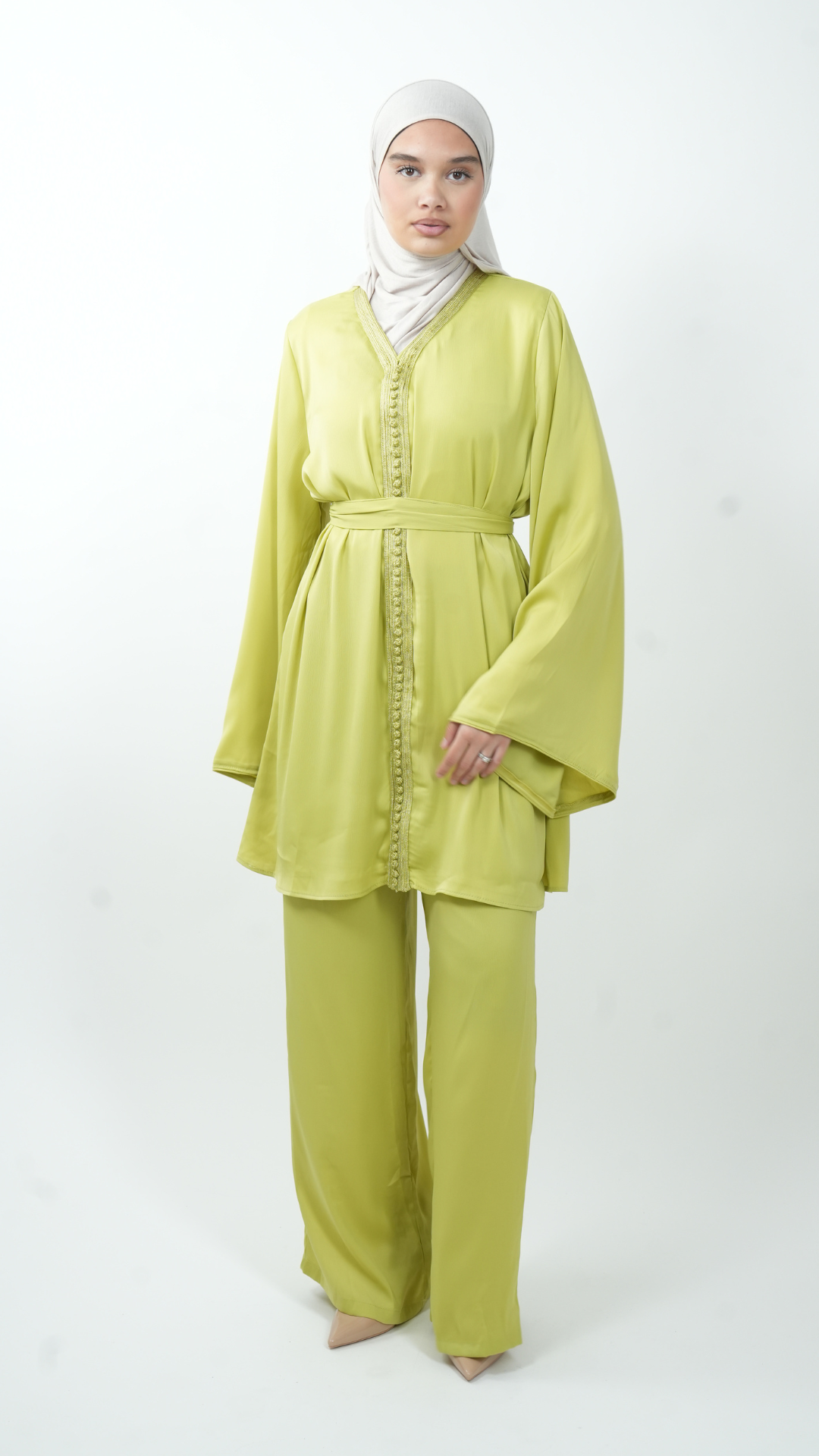 Ensemble tunique pantalon au style oriental