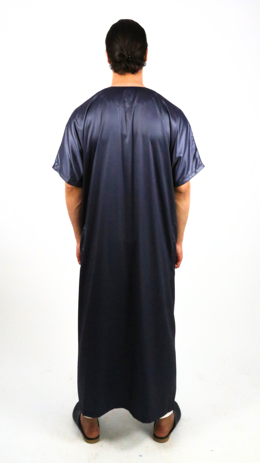 Qamis Ikaf rayure- manches courtes