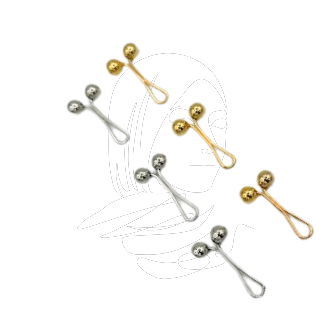 6 pinces hijab perles élégantes – habit moderne respectant les codes de la pudeur