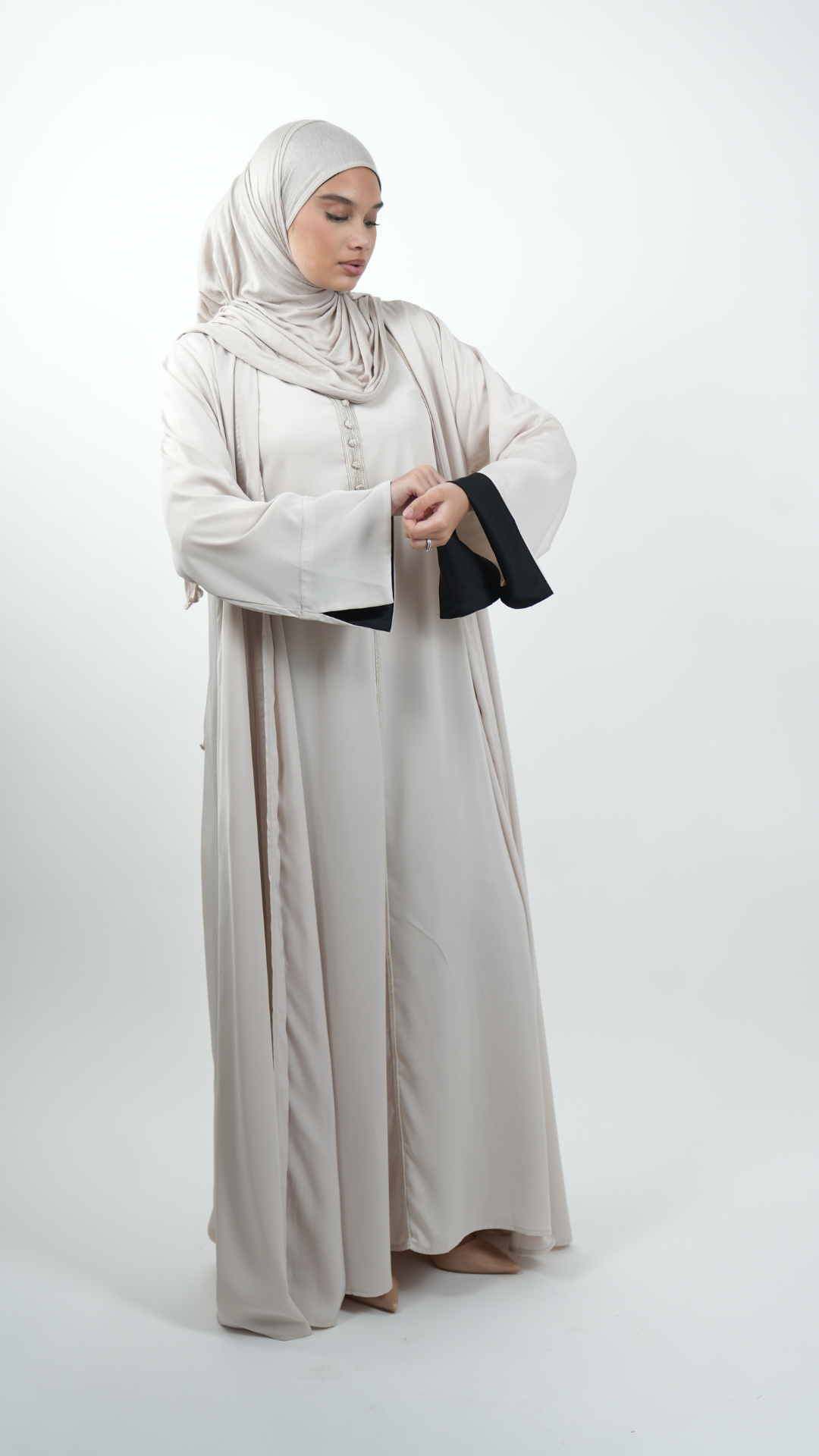 Ensemble Kimono luxueux aux touches orientales