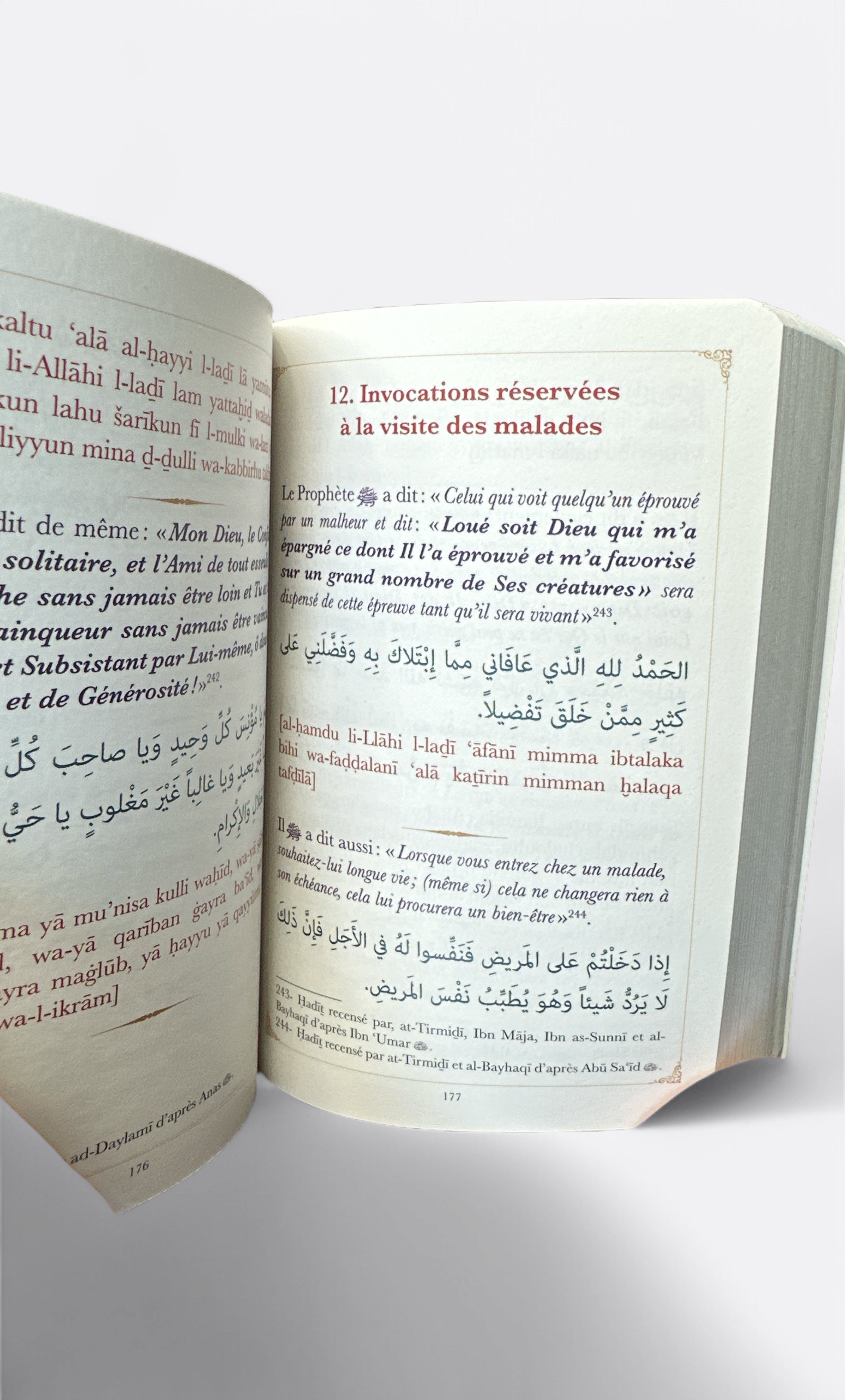 Les Invocations Exaucées (Ar, Fr & Phonétique) - Ahmad 'Abd Al-Jawab - Edition Firdaws