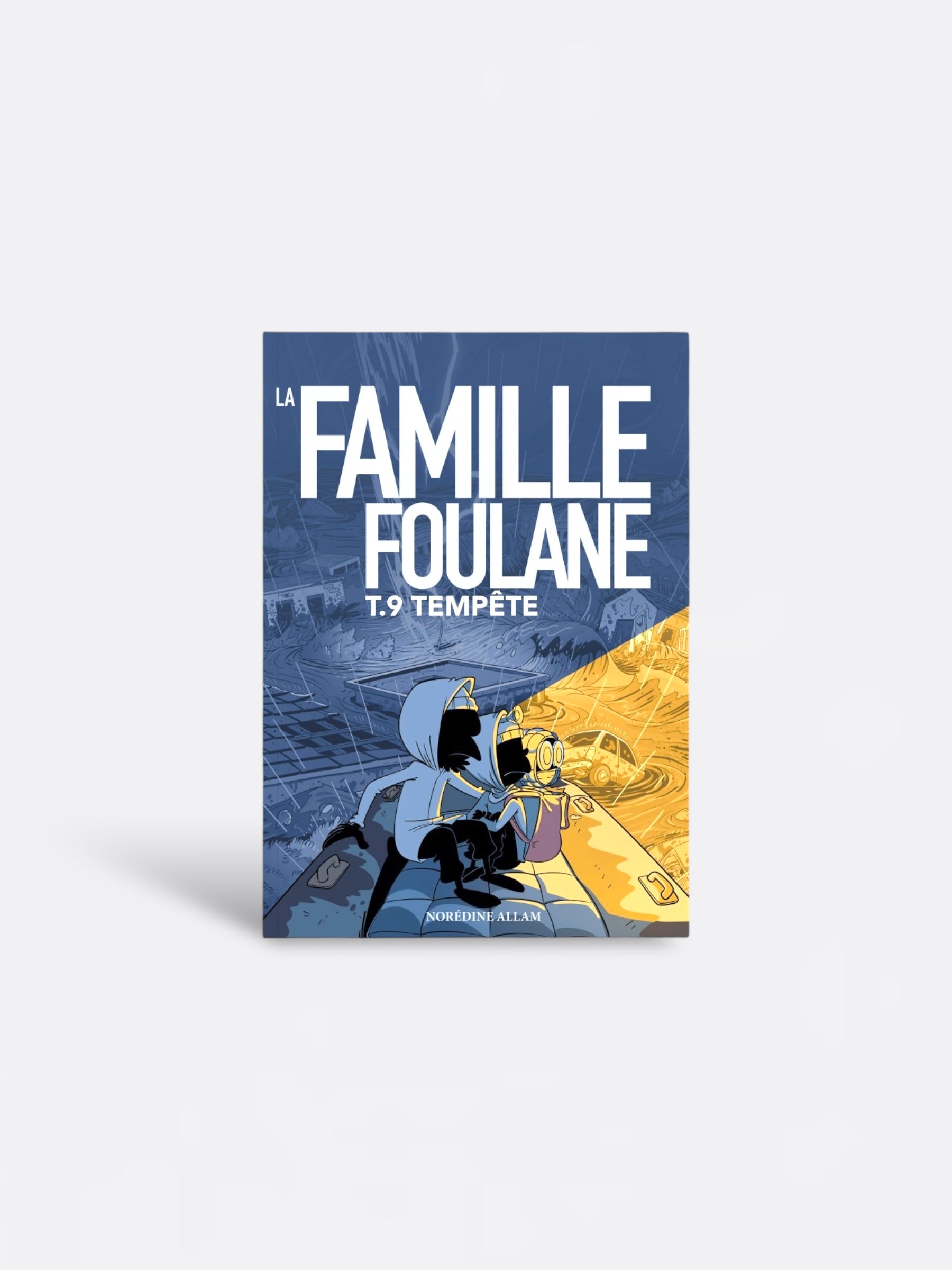 La famille Foulane | Tome 9 : "La Tempête" - Edition BDouin – produit proposé sur Souk Dubaï