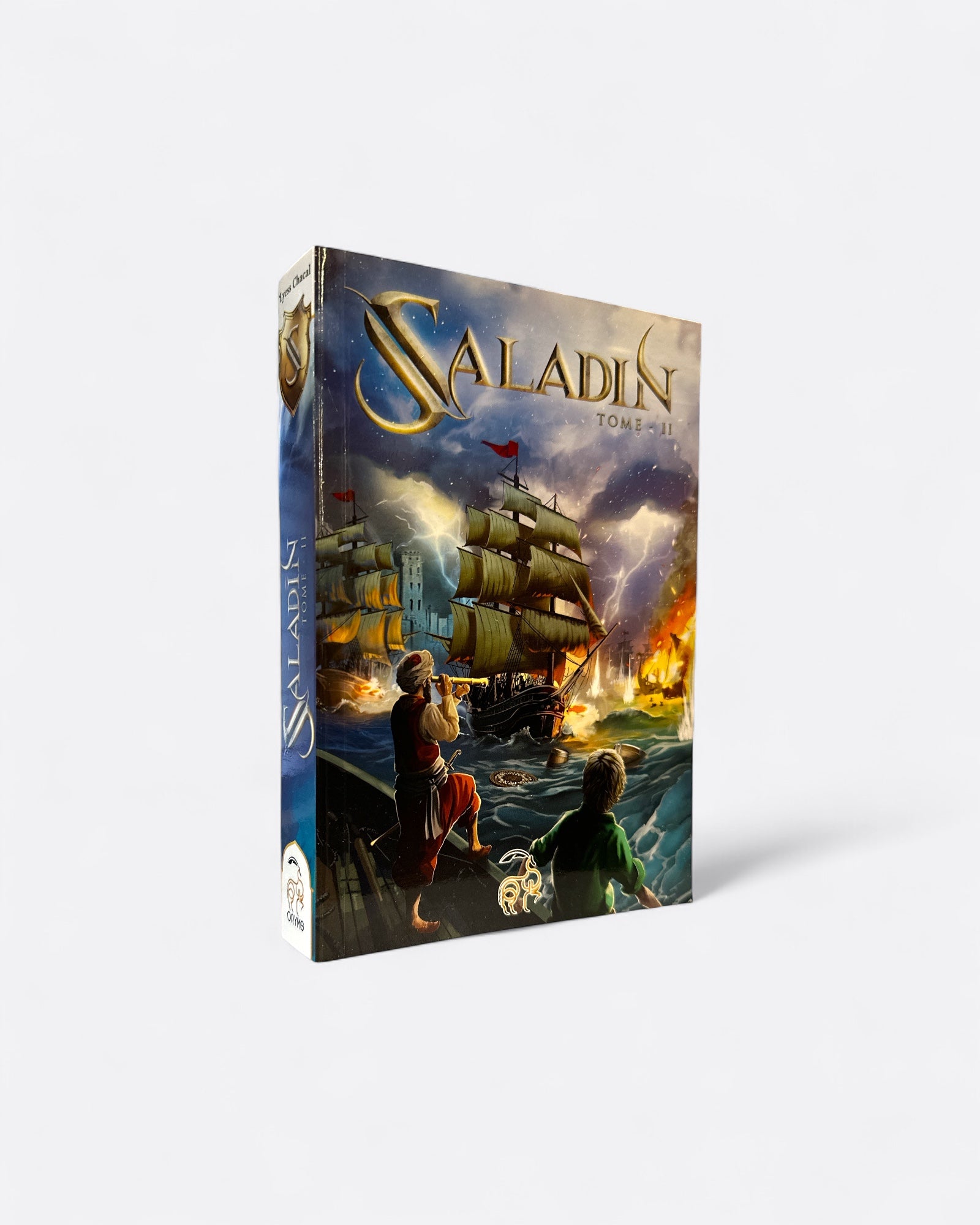 La Saga des jeunes et adultes : Saladin | Tome 2 : Lyess Chacal - Edition Oryms