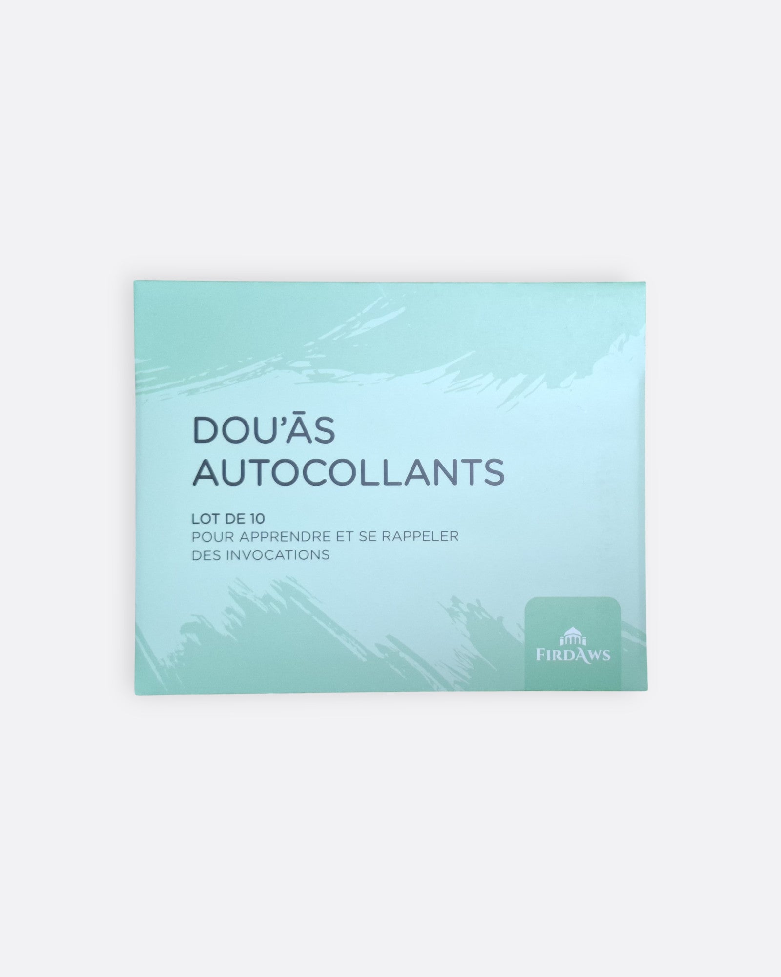 Lot de 10 autocolants Dou'as | Ar, Fr & Phon - Edition Firdaws – produit proposé sur Souk Dubaï