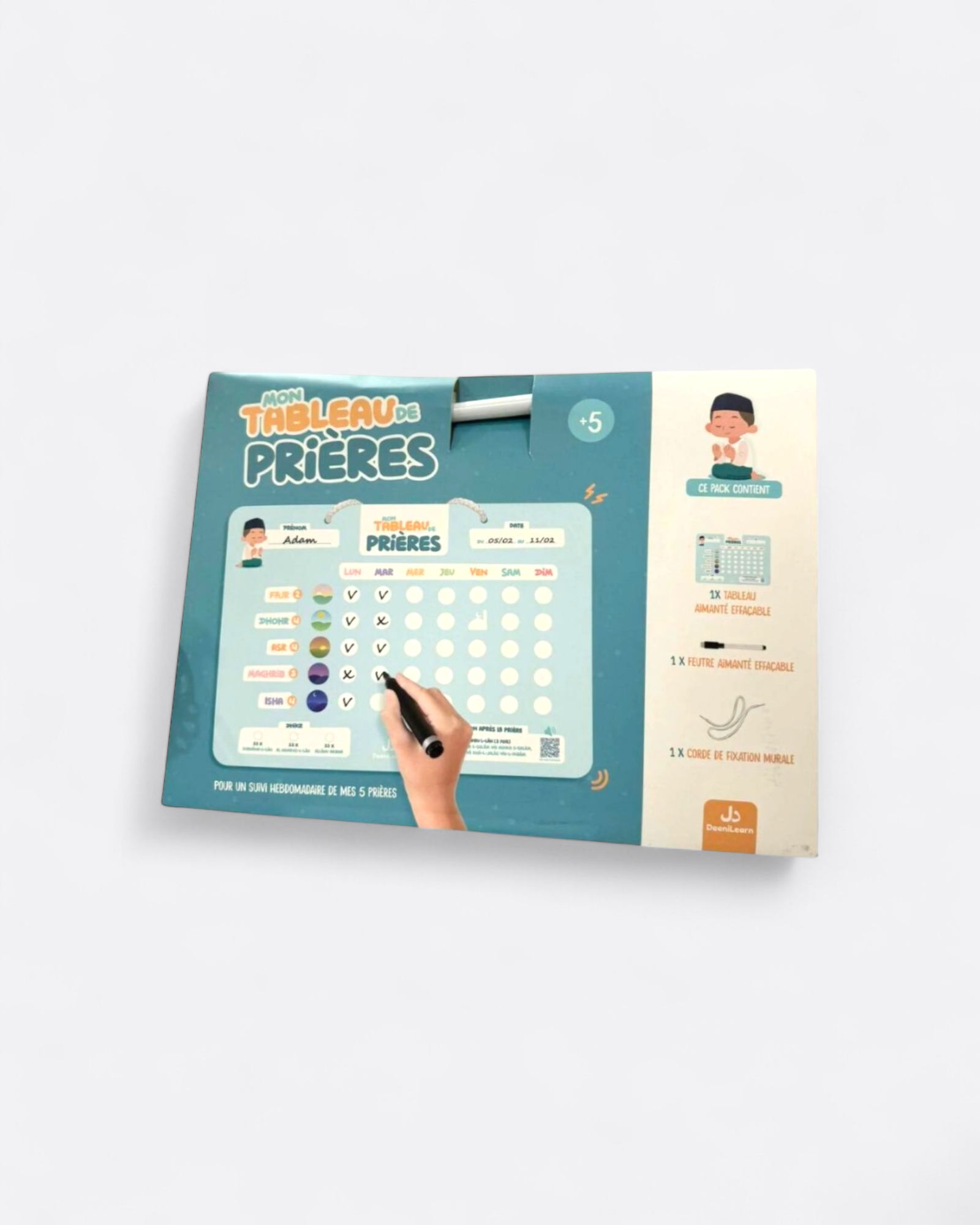 Mon tableau de Prières - Fabricant Deenilearn