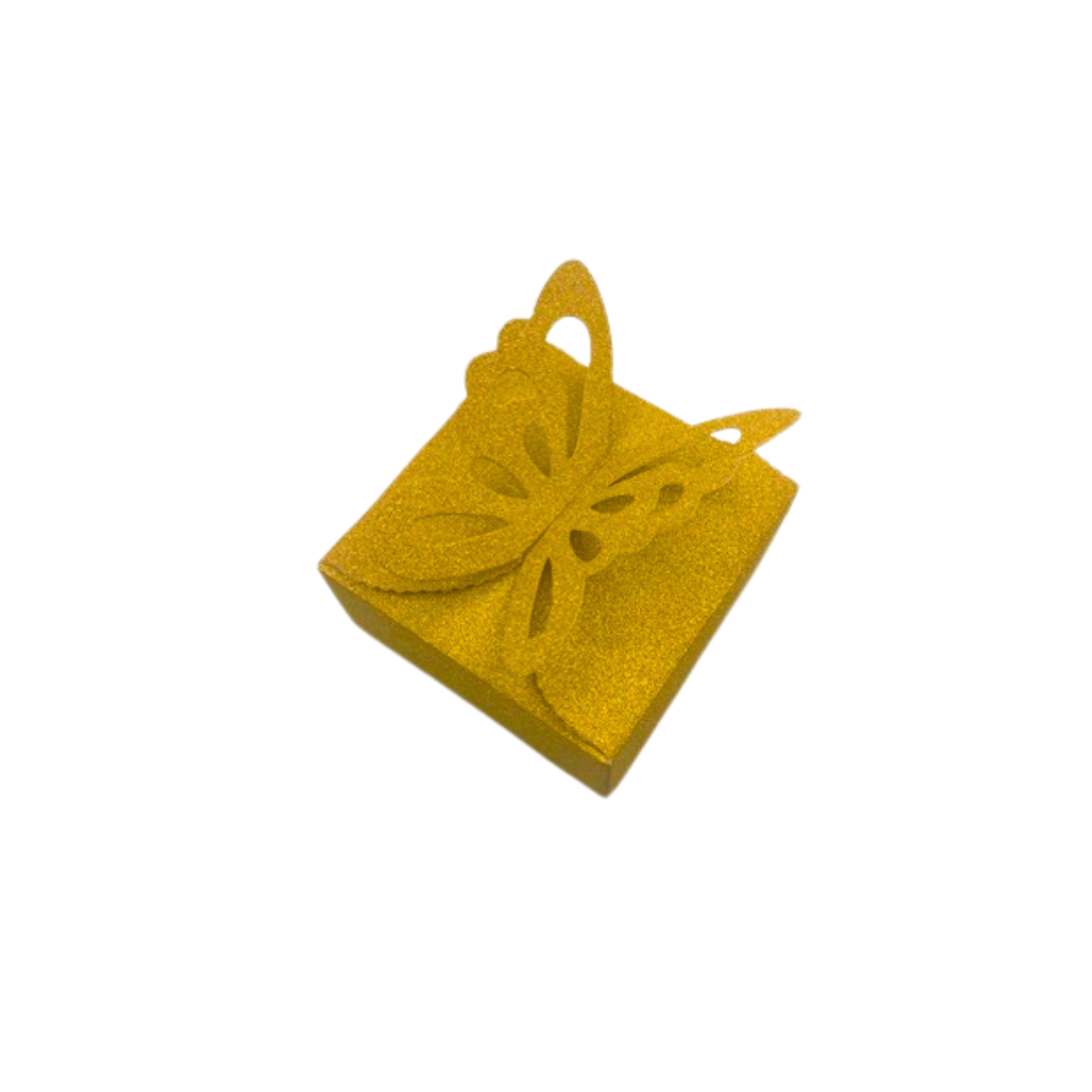 Boîte à gateaux papillon