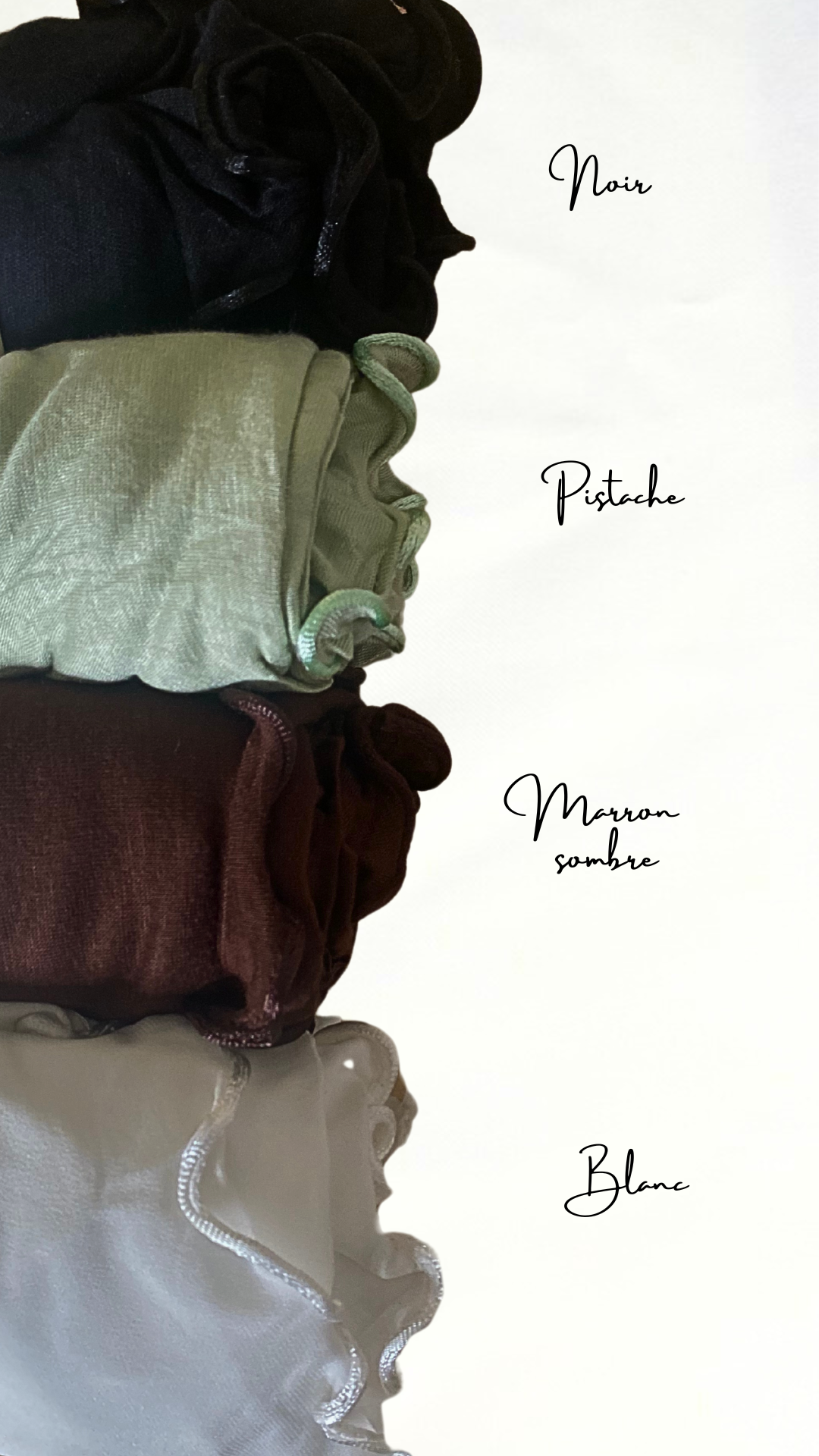 Mon bouquet hijab 1 voile - Jersey coton Bouclé