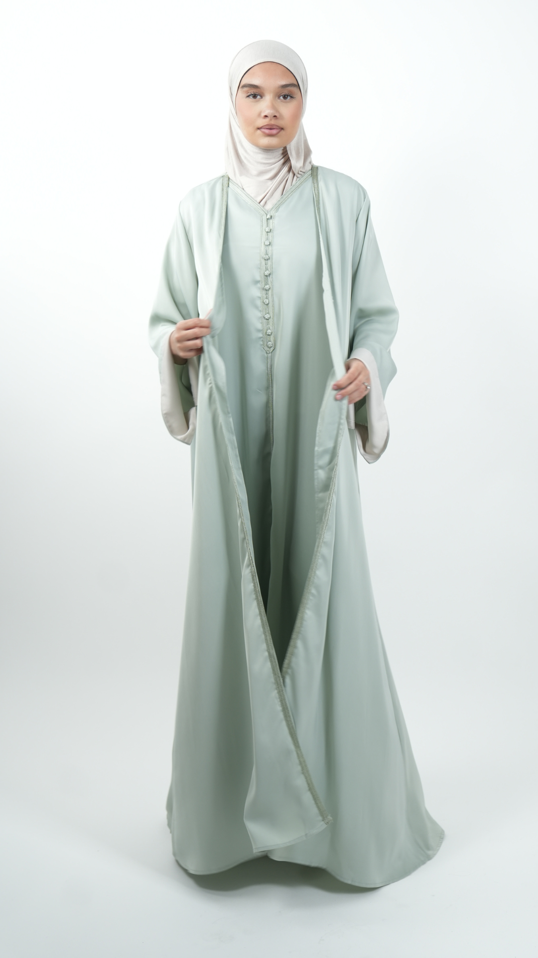 Ensemble Kimono luxueux aux touches orientales