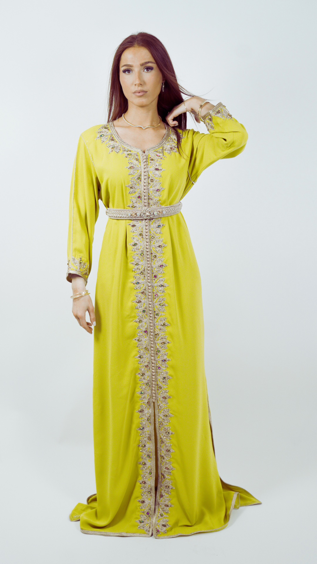 Caftan élégance Laymoun – produit proposé sur Souk Dubaï