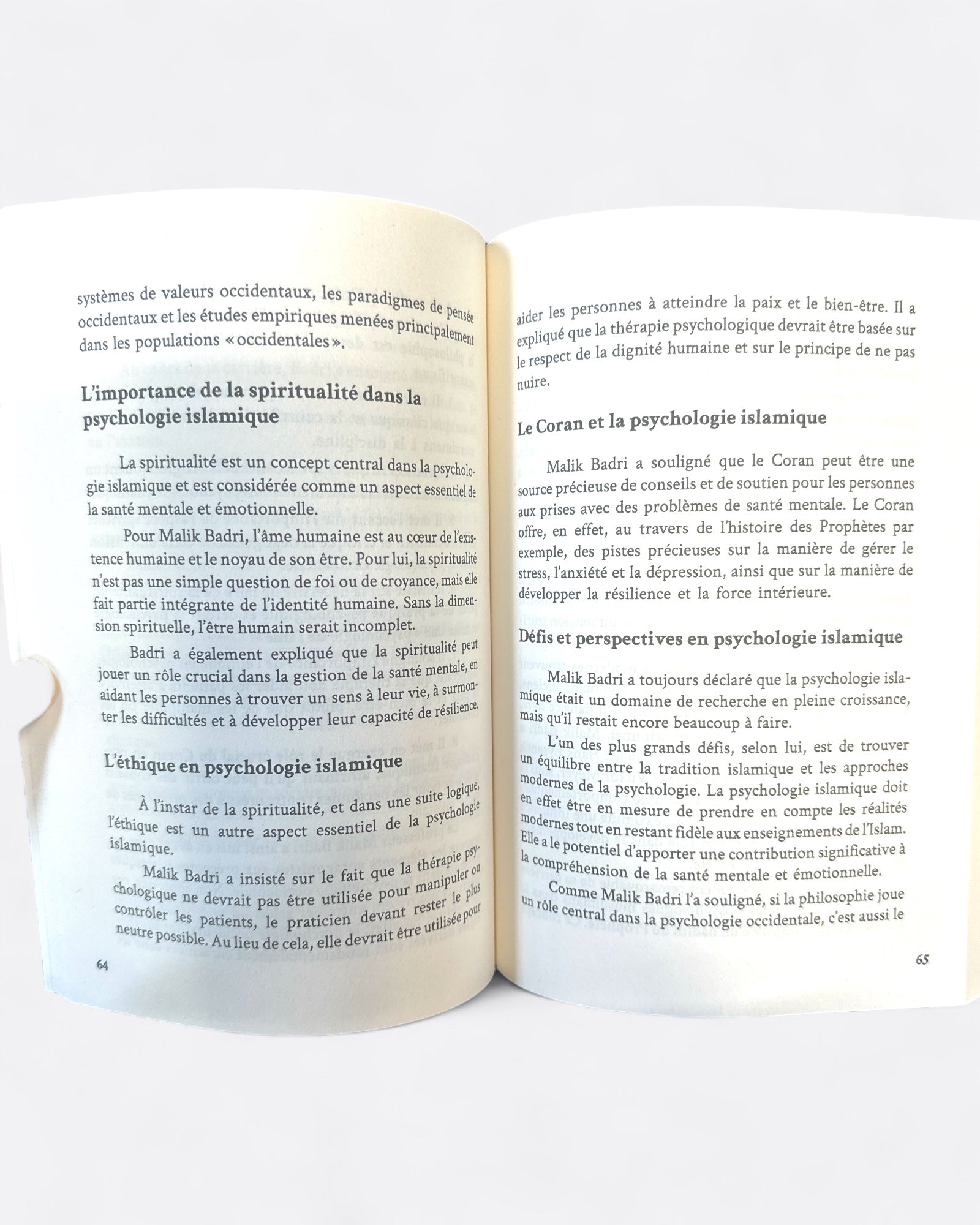 La Psychologie Islamique - Edition Al Bayyinah - Ali Habibi