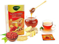 Herbal tea/instant drink Ginger - Honey and Goji. 100% Natural