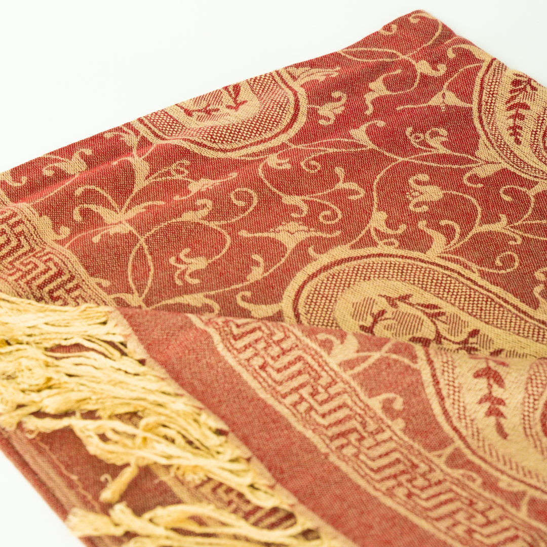 Pashmina élégamment royal