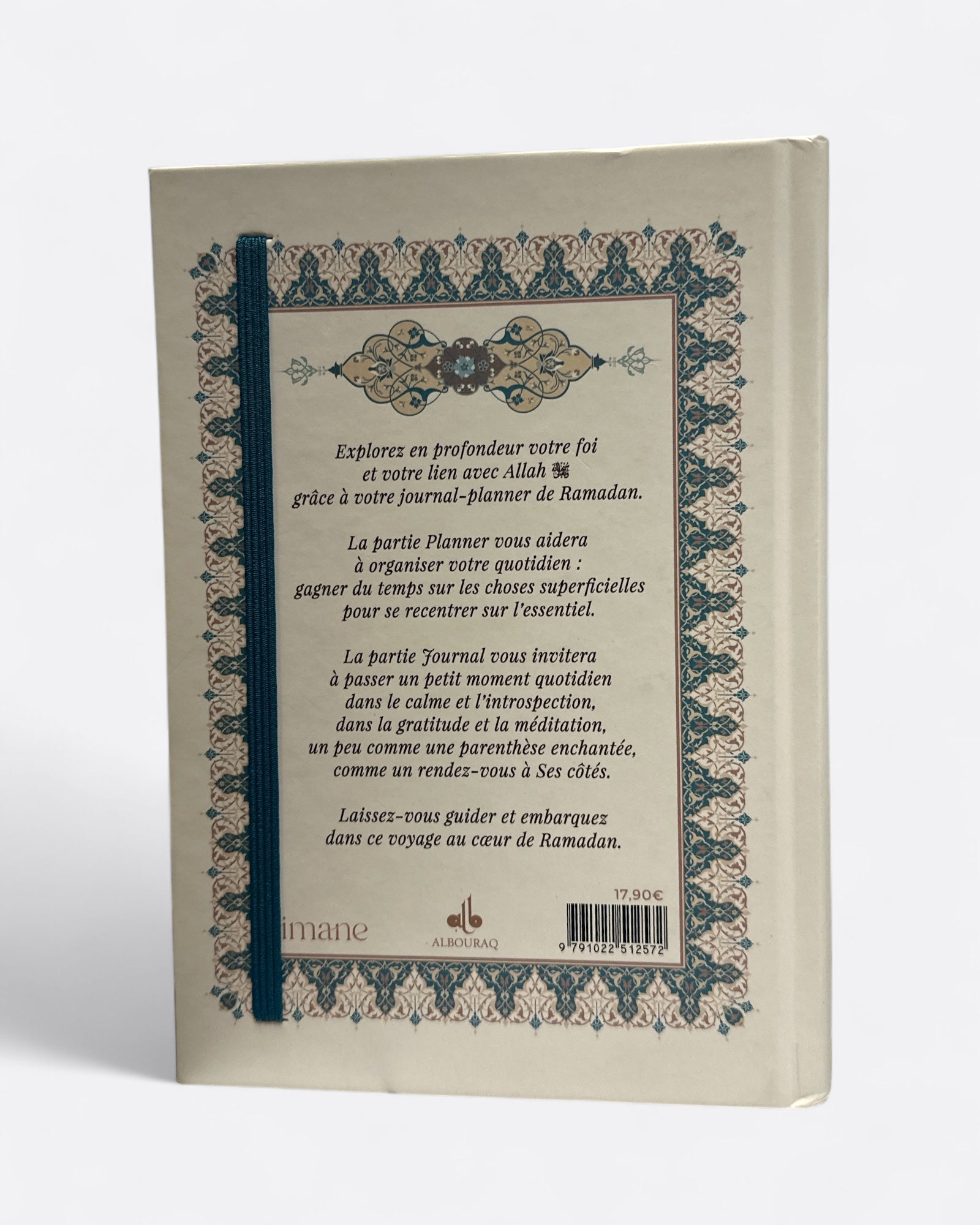 30 jours de Méditation pour Ramadan : Planner Ramadan - Edition Al Bouraq – produit proposé sur Souk Dubaï