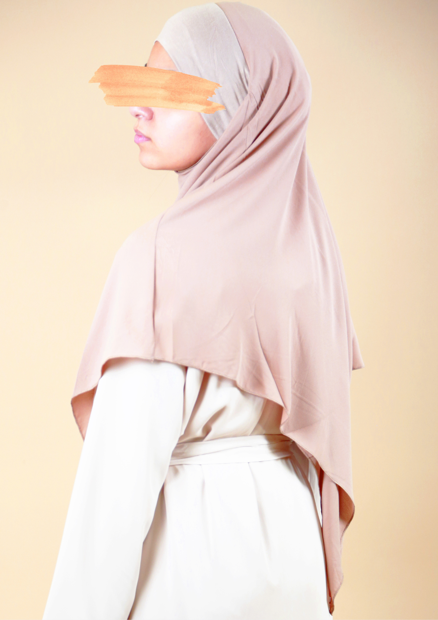 Khimar Fatma avec bande intégré