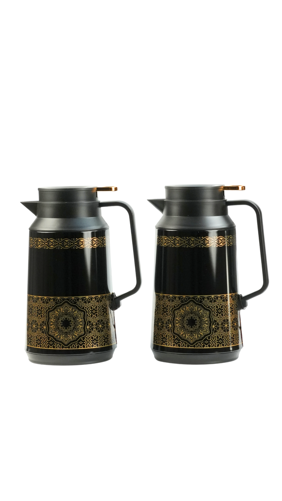 Lot de 2 Pichets isotherme à motifs orientaux 1L – produit proposé sur Souk Dubaï