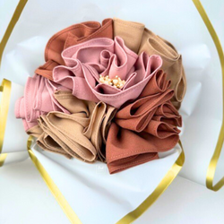 Numéro 4 - Bouquet de voile Pinky brown