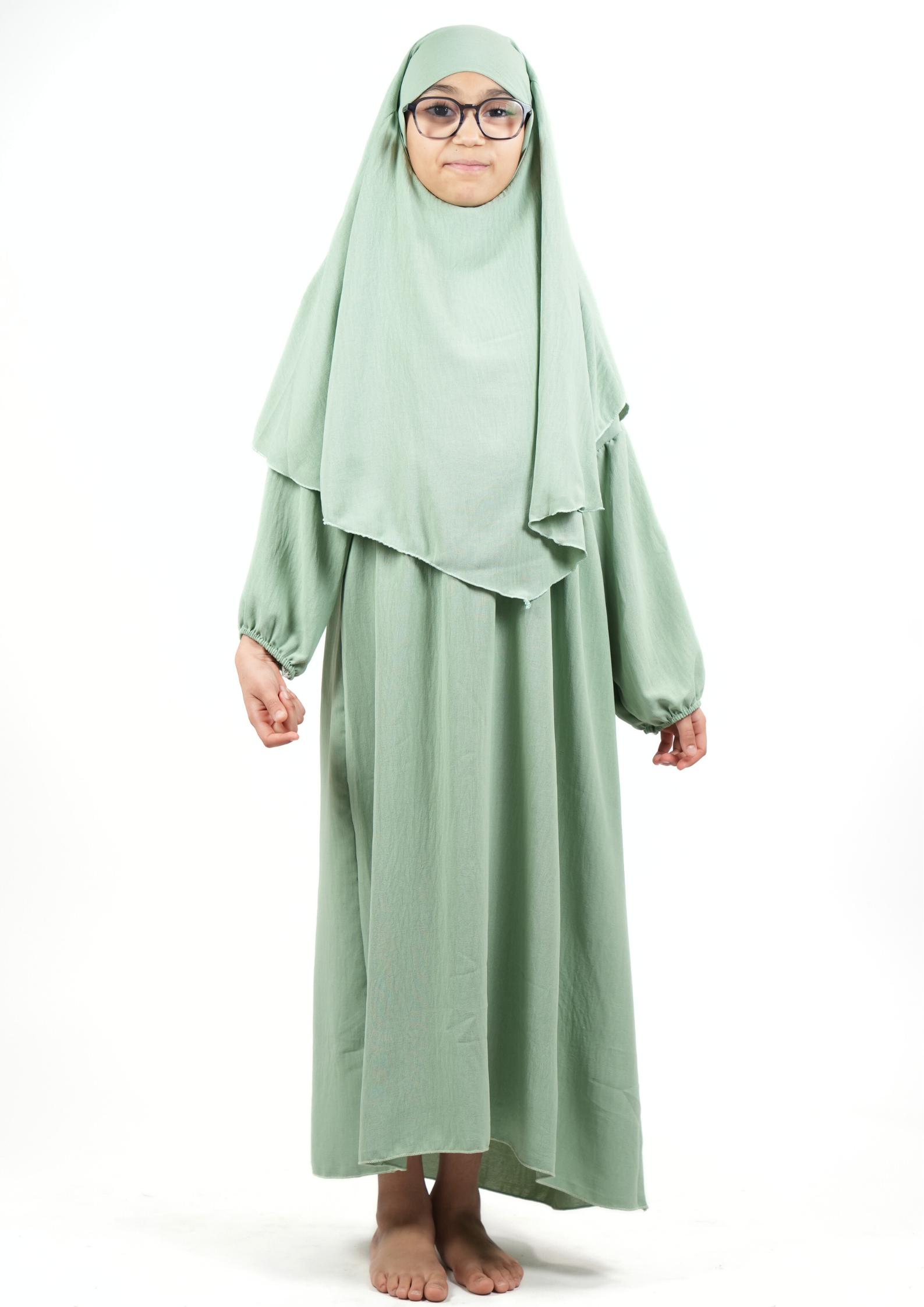 Ensemble robe khimar enfant