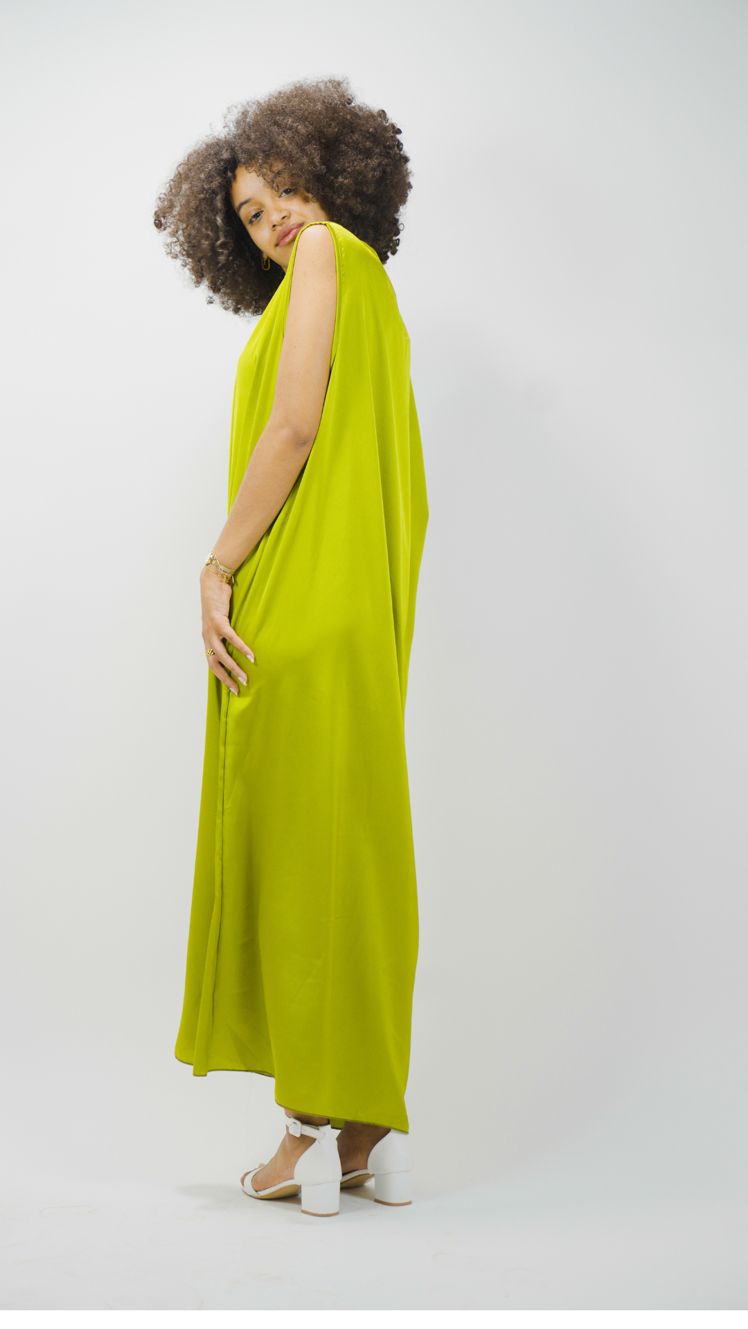 Ensemble abaya kimono manche évasée