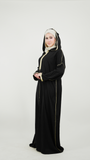Robe longue orientale avec capuche