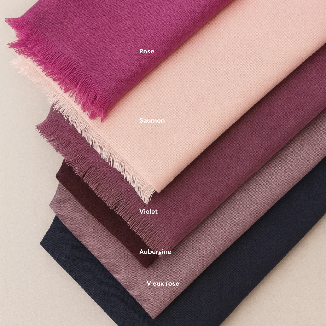 Pashmina sans frange