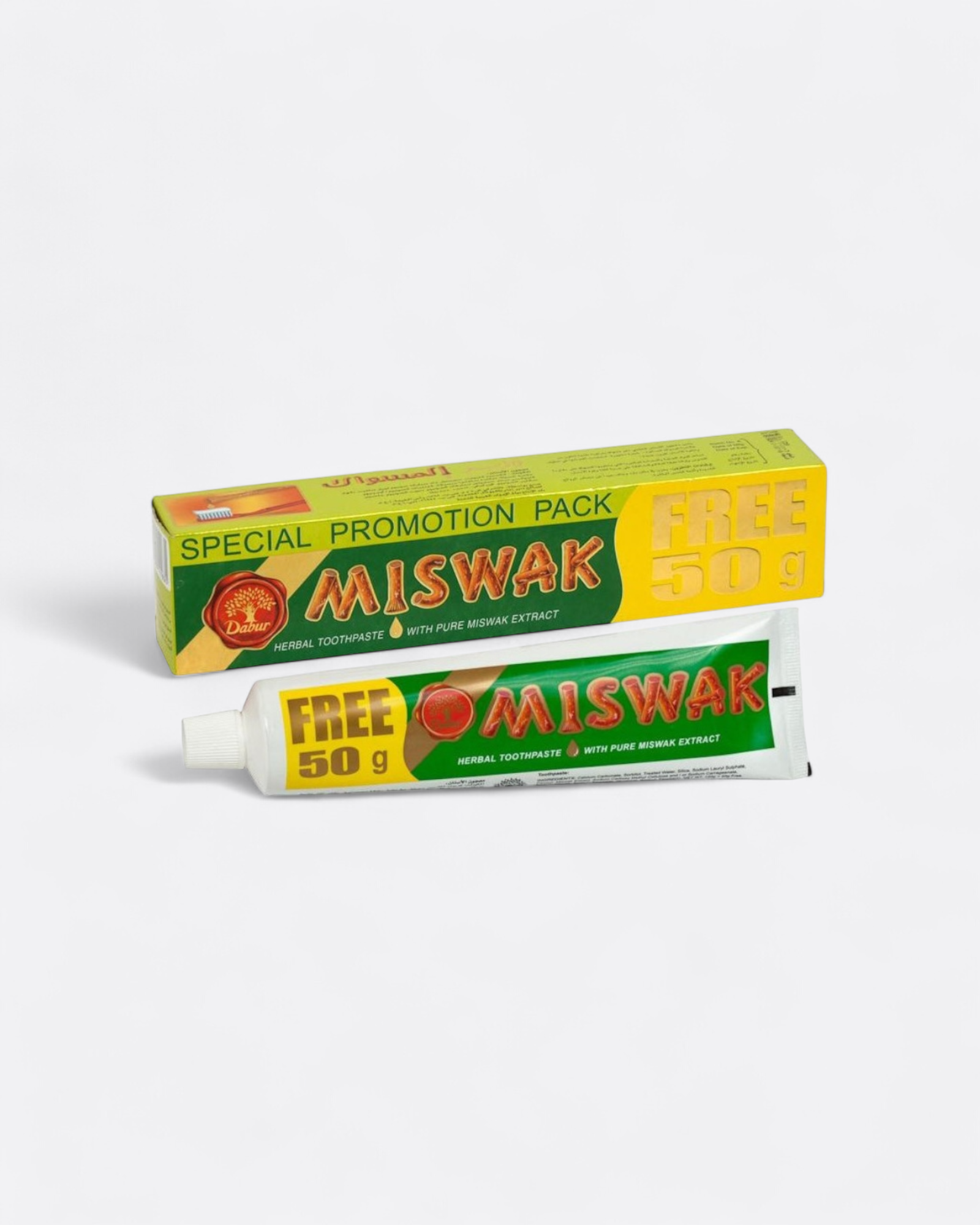 Dentifrice Miswak à base de poudre de siwak (170g) – une touche olfactive sophistiquée au quotidien