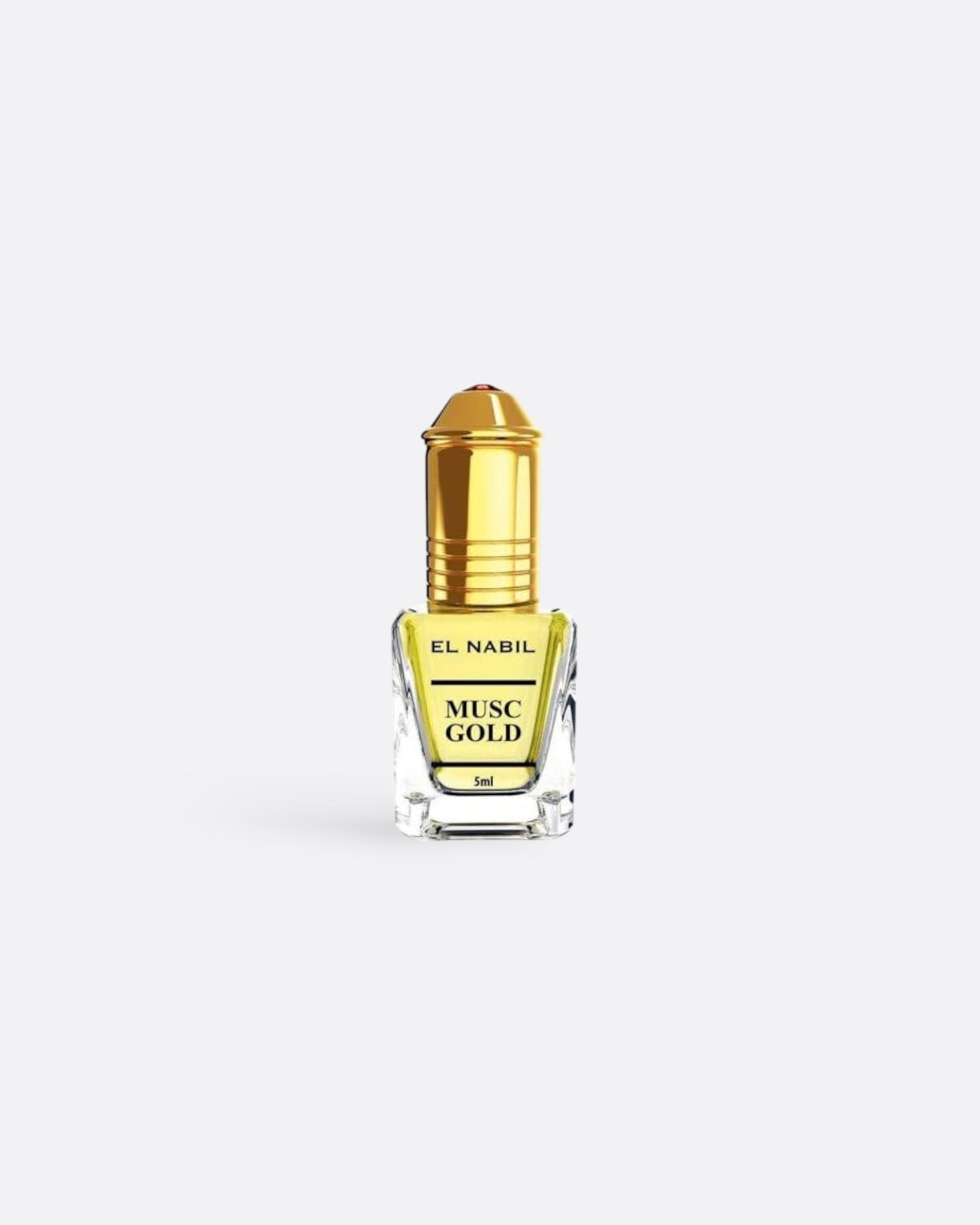 MUSC GOLD - Sans alcool - EL NABIL - 5 ml – senteur douce et persistante aux accents d'Orient