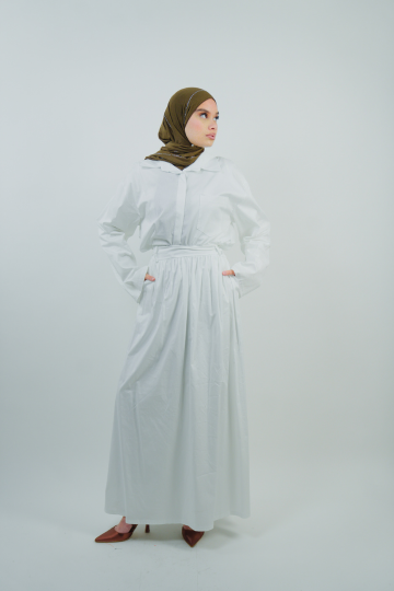 Ensemble Jupe et chemise tendance en Coton