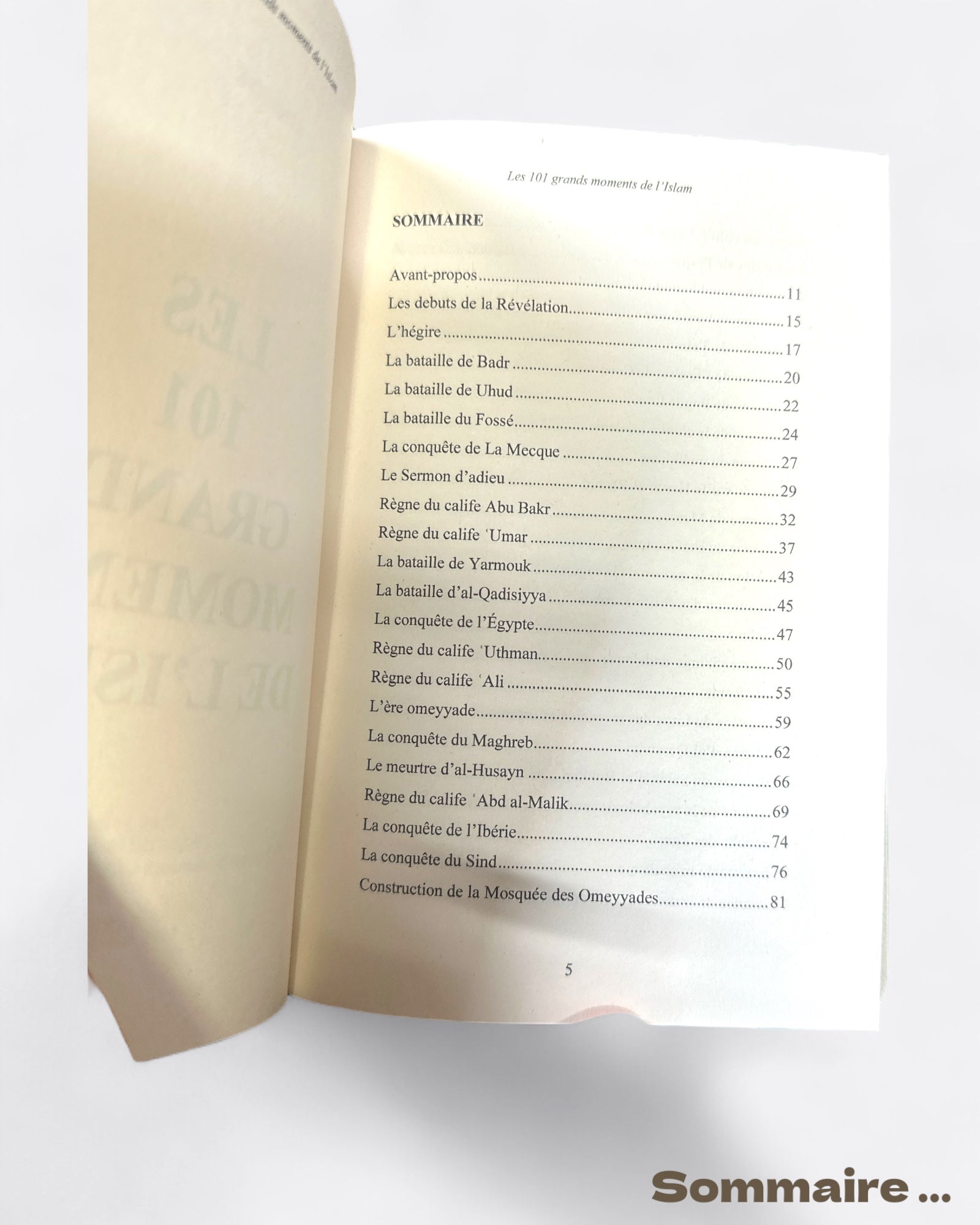 Les 101 Grands Moments de l'Islam - RENAUD K. - Edition Sarrazins