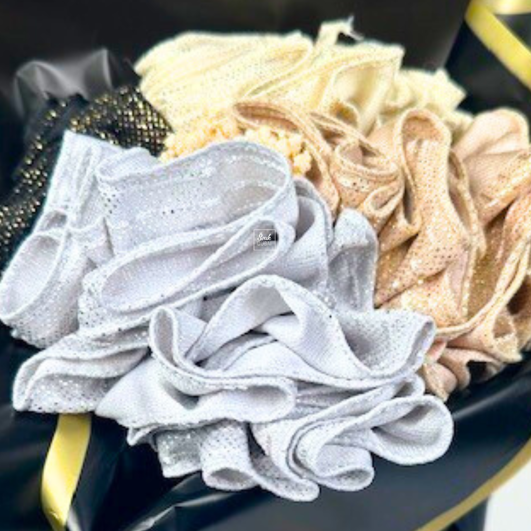 Numéro 6 - Bouquet de voile Paillette