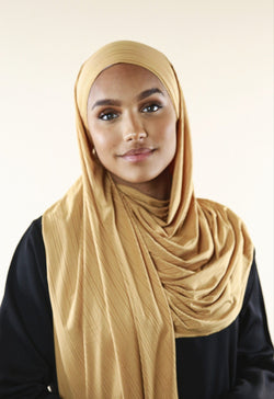 Mon hijab jersey strié