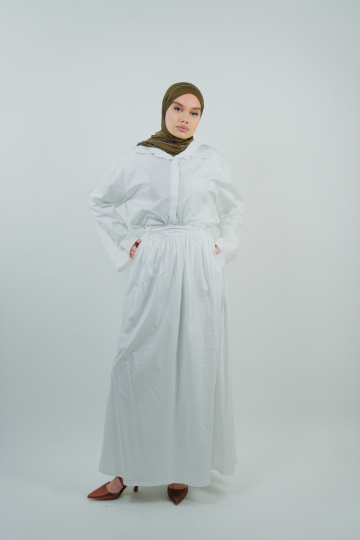 Ensemble Jupe et chemise tendance en Coton