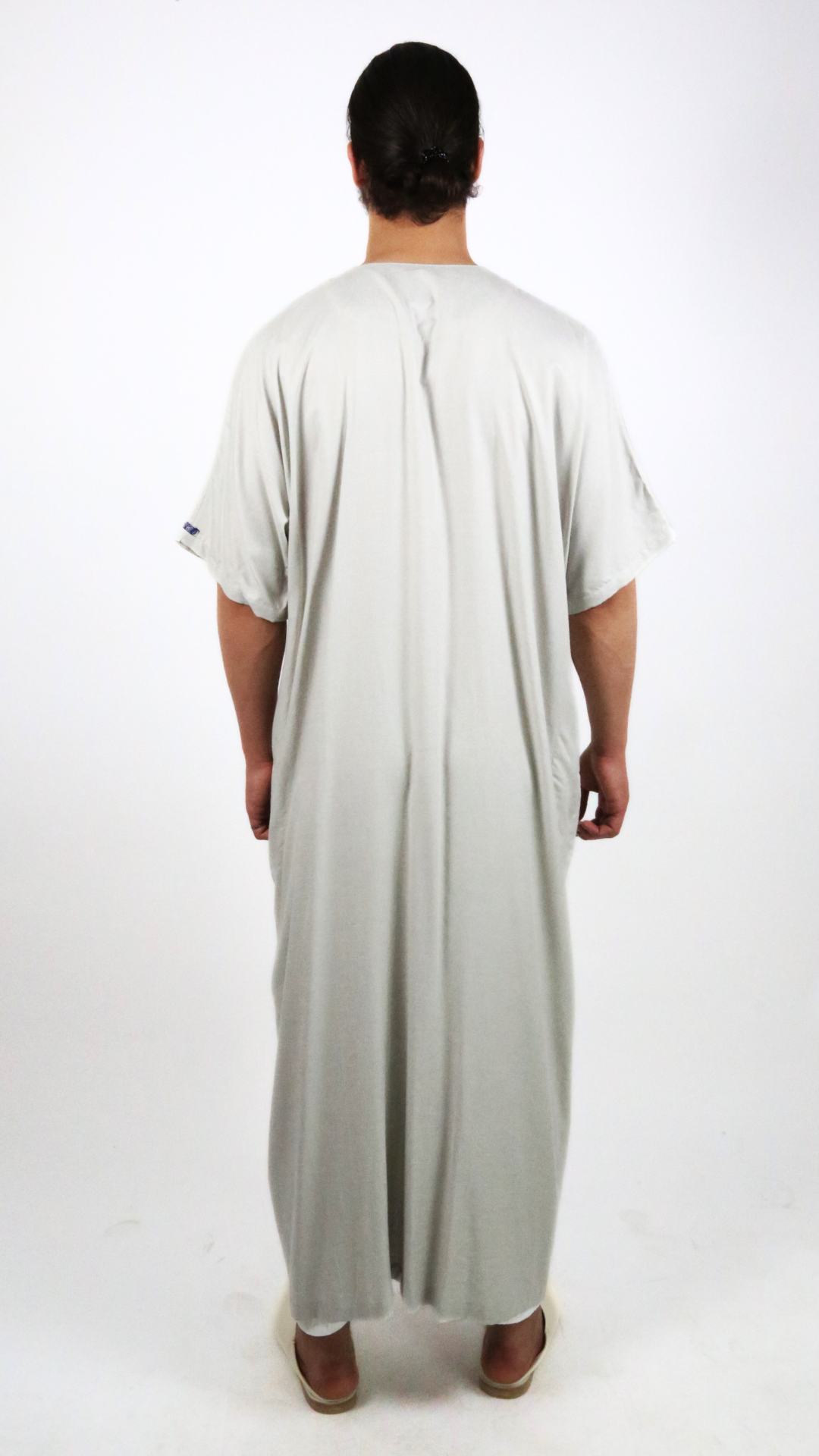 Qamis Ikaf tissu fin - manches courtes