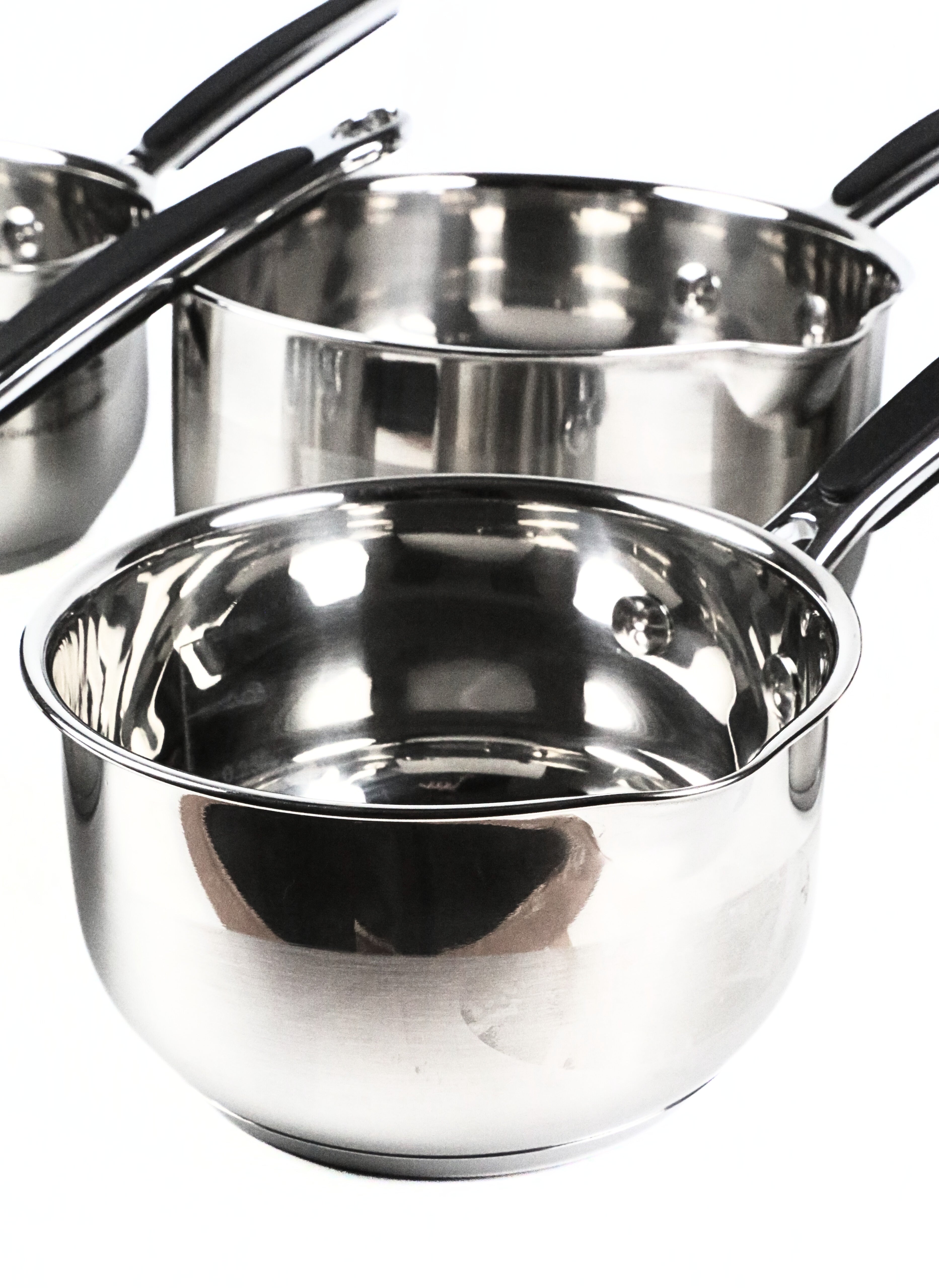 Set de 5 casseroles en inox