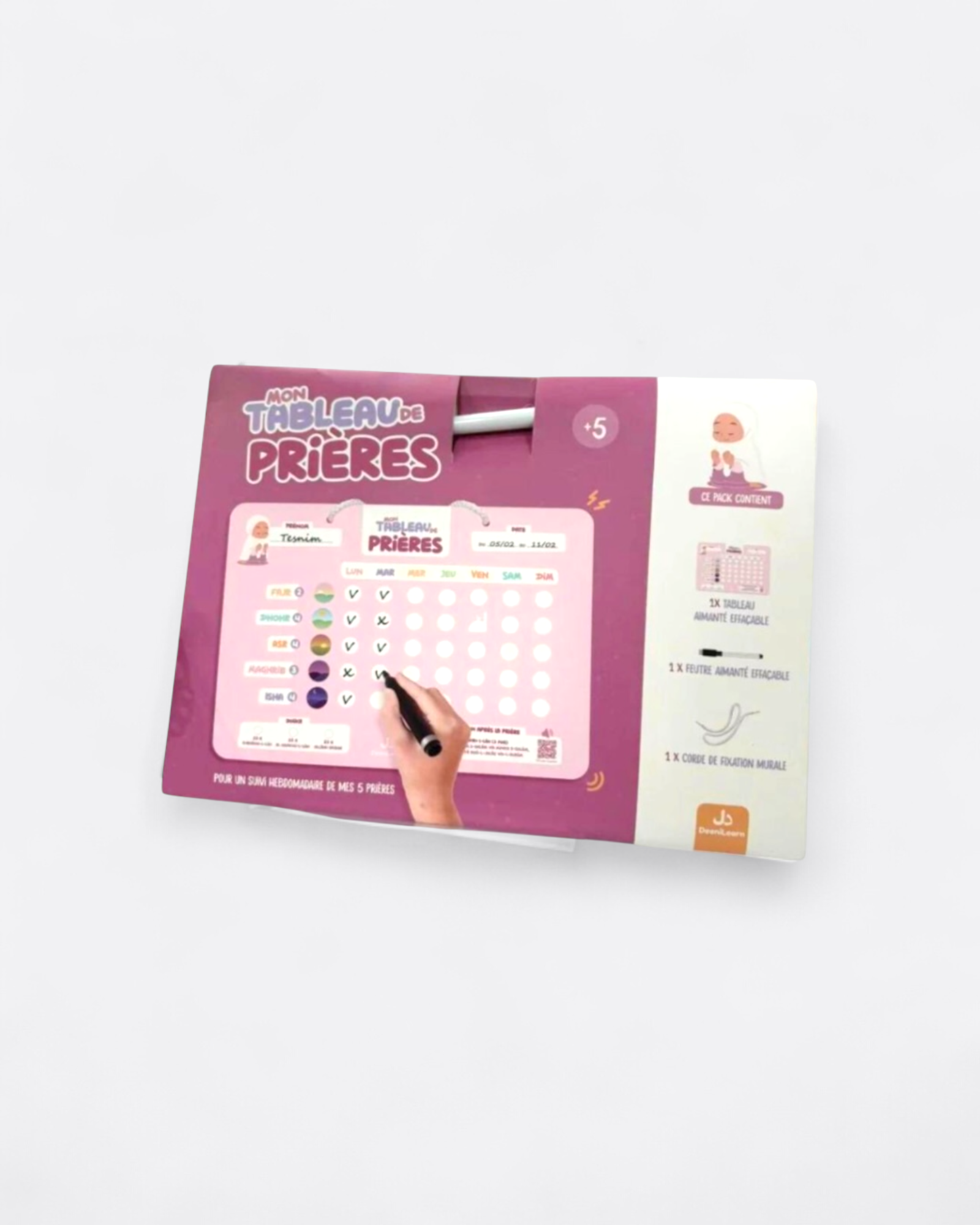 Mon tableau de Prières - Fabricant Deenilearn