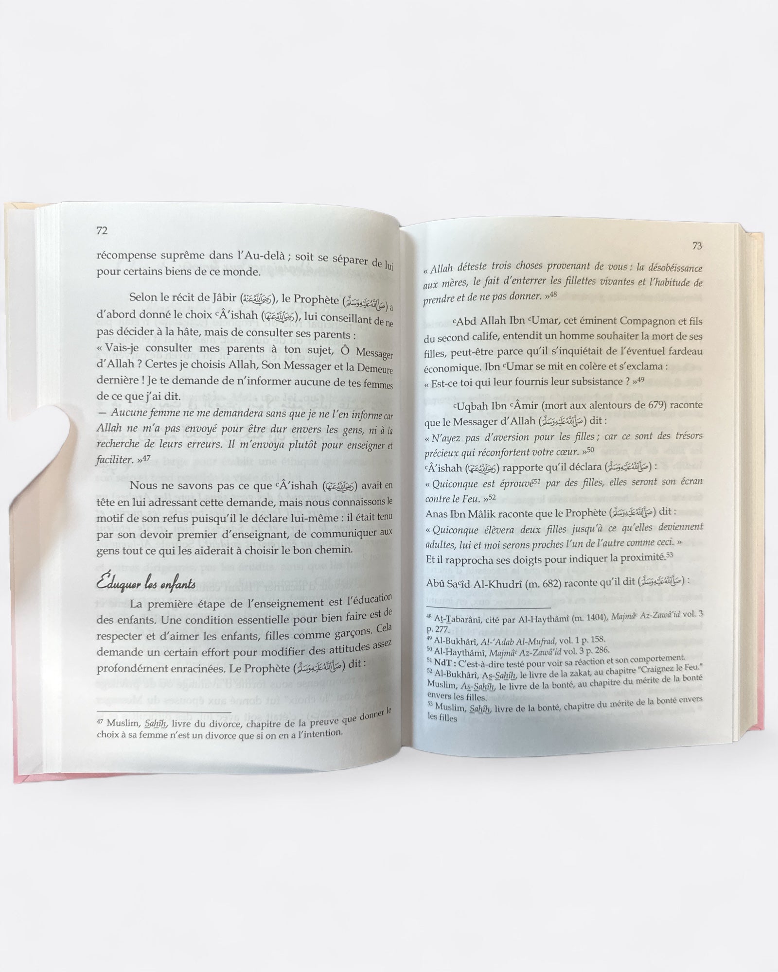 Extrait de : Les Femmes Savantes du Hadith - Muhammad Akram Nadawi - Édition Al Imam