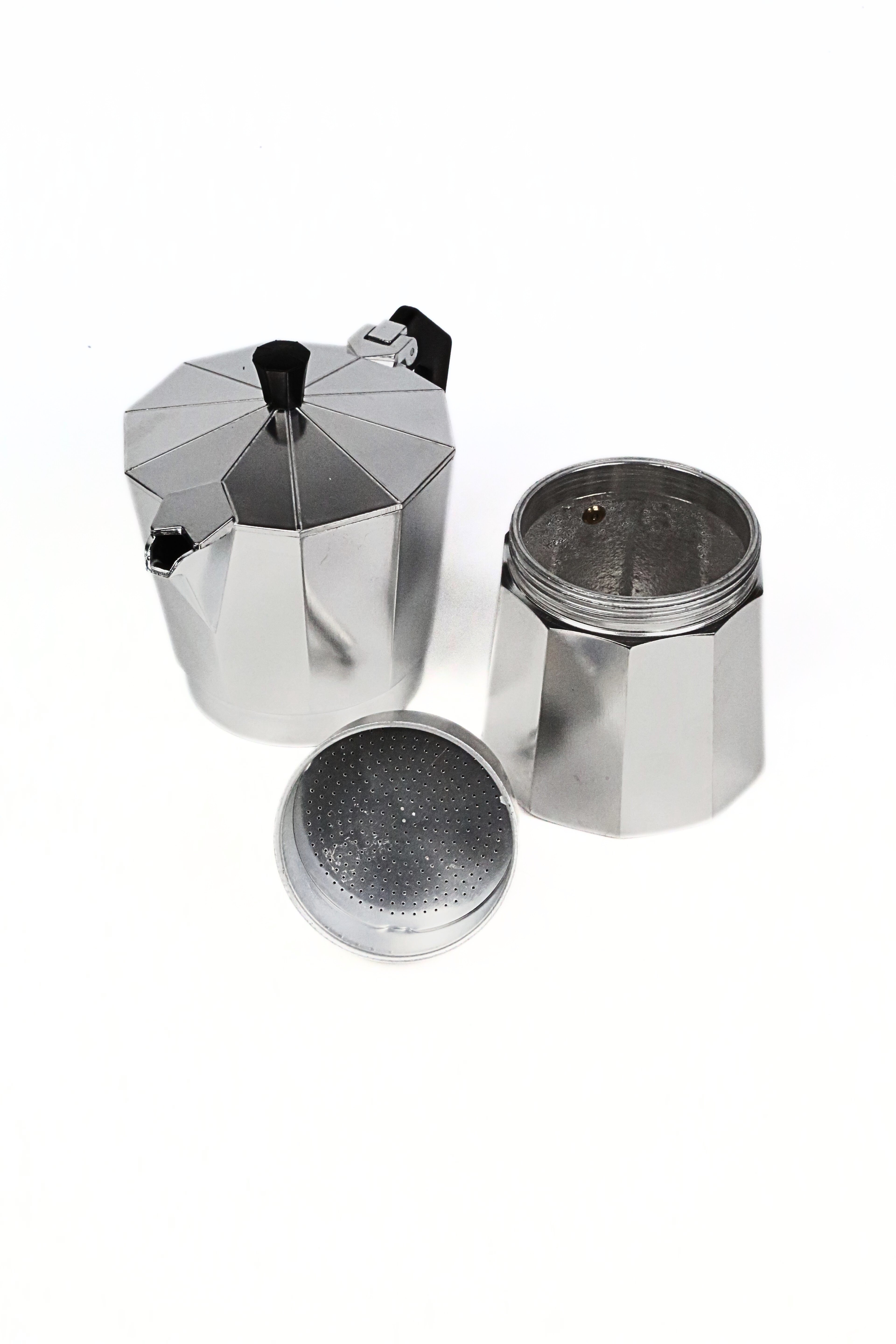 Cafetière expresso en aluminium
