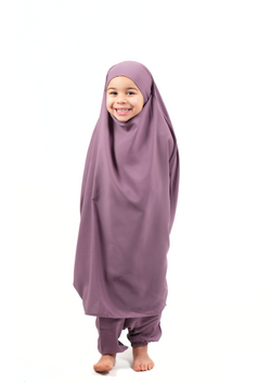 Jilbab with child sarouel