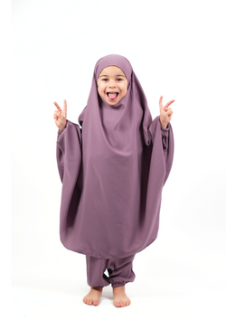 Jilbab with child sarouel