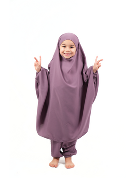 Jilbab with child sarouel