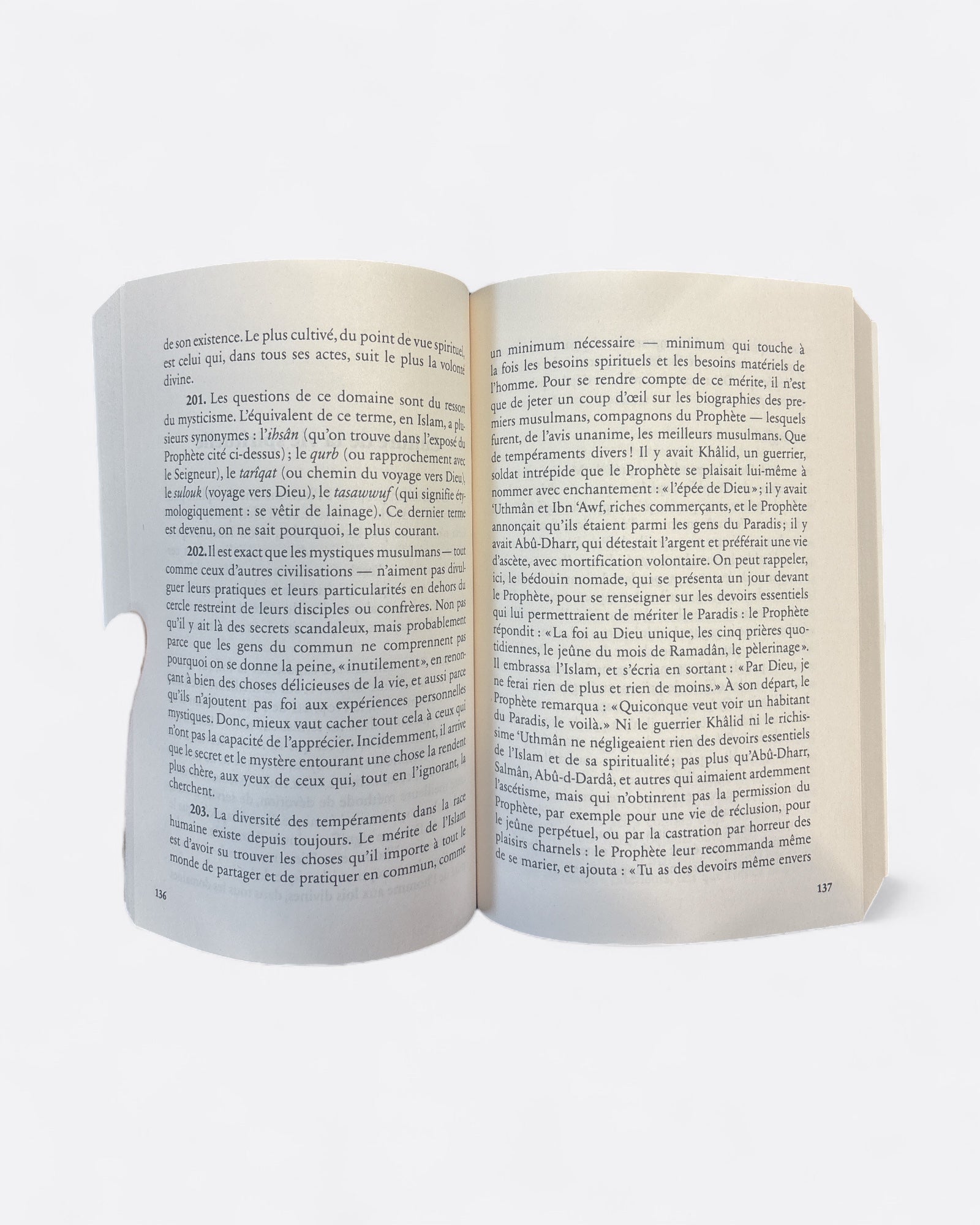 Table des matières - initiation à l'islam Muhammad Hamidullah - Edition Héritage