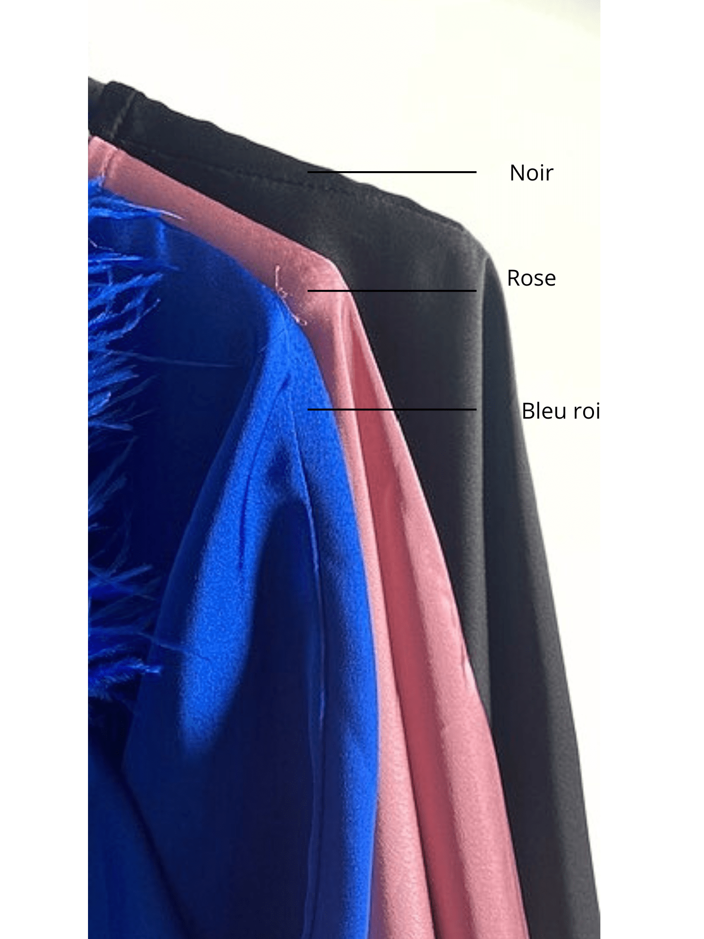 Robe élégance avec plume