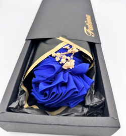 Magnolia- Coffret noir bouquet 1 voile